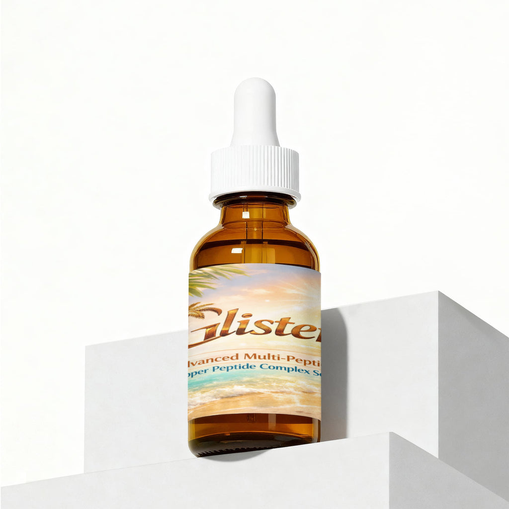 Glisten by Hermajesty Advanced Multi-Peptide + Copper Peptide Complex Serum
