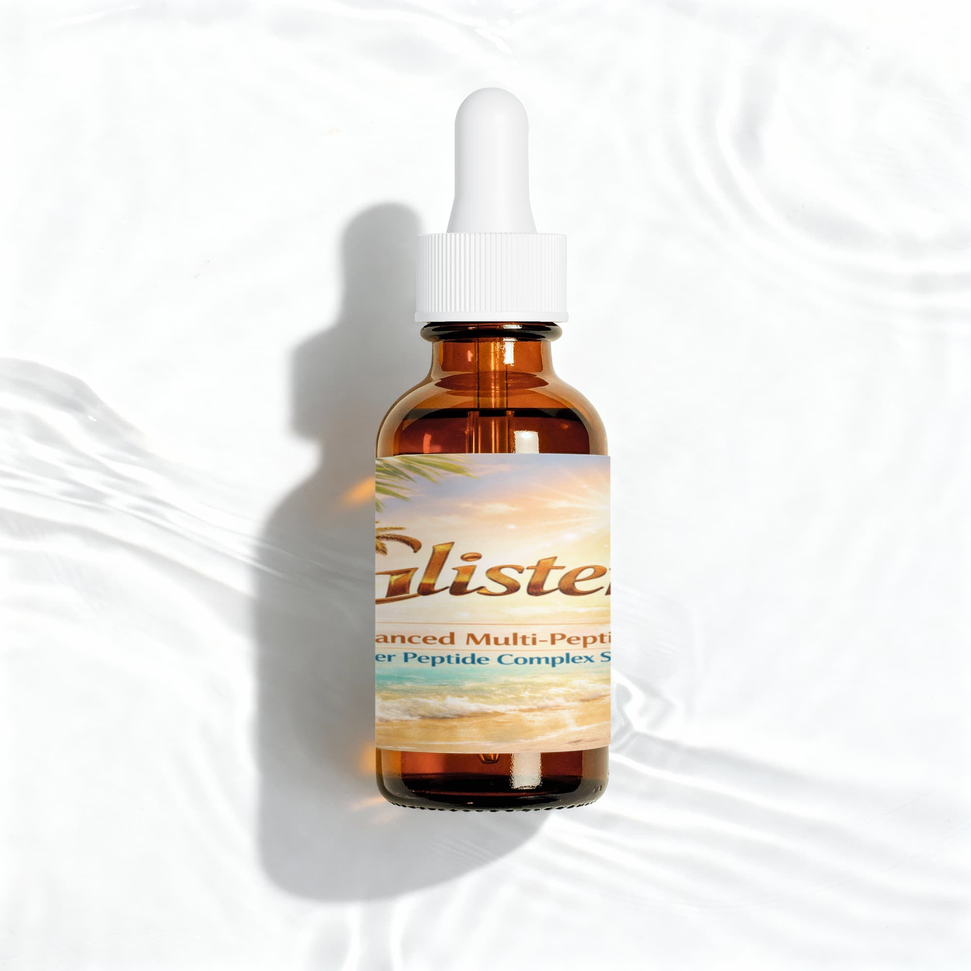 Glisten by Hermajesty Advanced Multi-Peptide + Copper Peptide Complex Serum