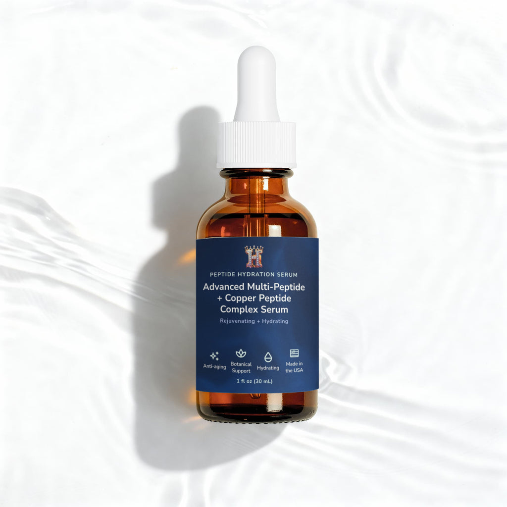 Glisten Skin Advanced Multi-Peptide + Copper Peptide Complex Serum