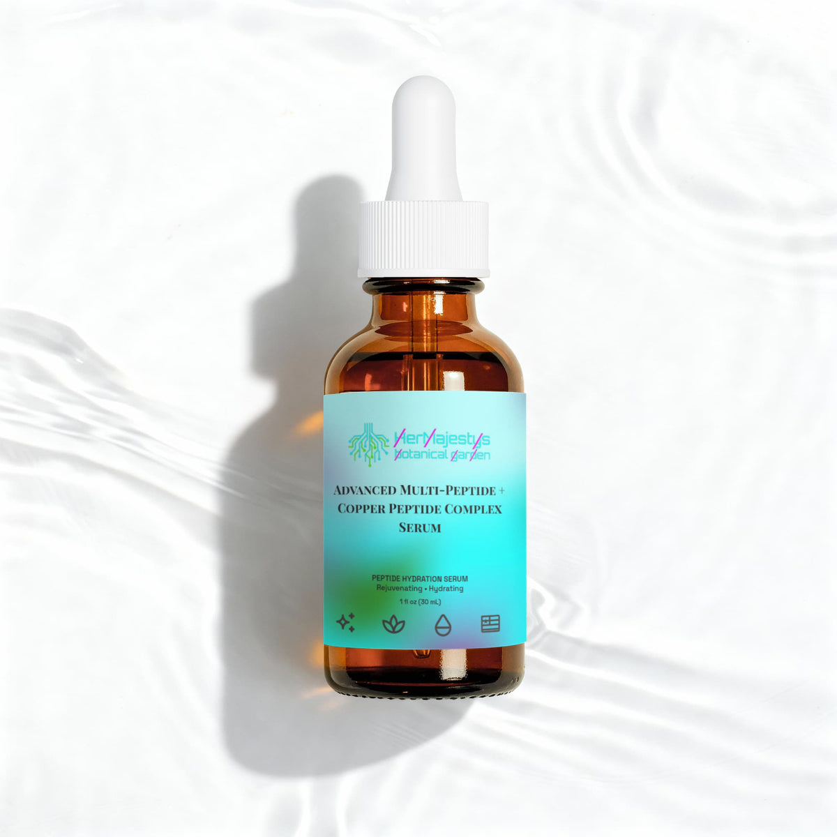 Glisten By HerMajesty Advanced Multi-Peptide + Copper Peptide Complex Serum