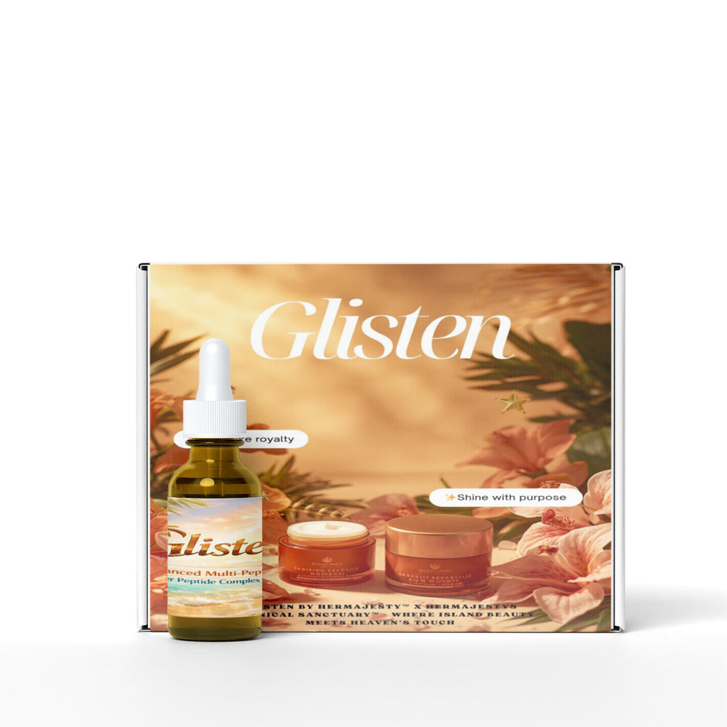 Glisten by Hermajesty Advanced Multi-Peptide + Copper Peptide Complex Serum