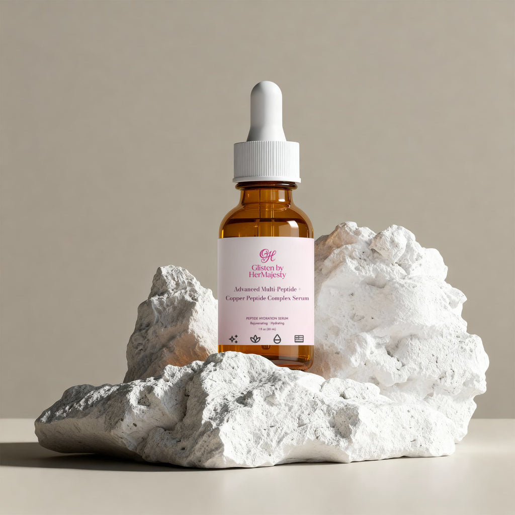 glisten By HerMajesty Advanced Multi-Peptide + Copper Peptide Complex Serum