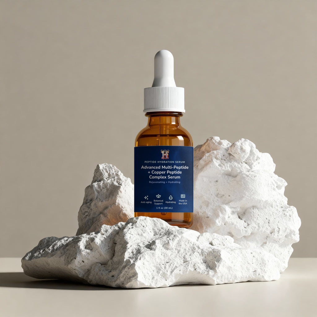 Glisten Skin Advanced Multi-Peptide + Copper Peptide Complex Serum