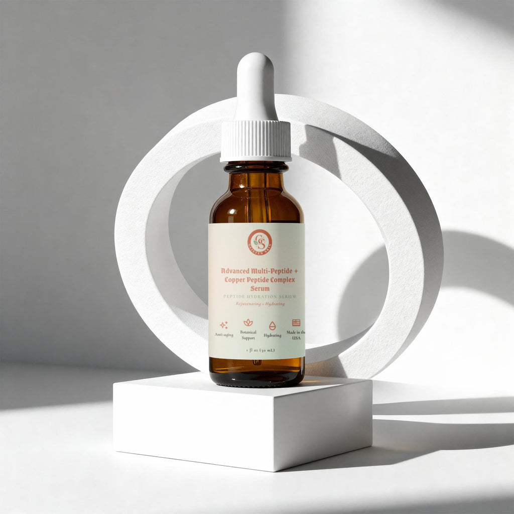 Glisten Skin Advanced Multi-Peptide + Copper Peptide Complex Serum
