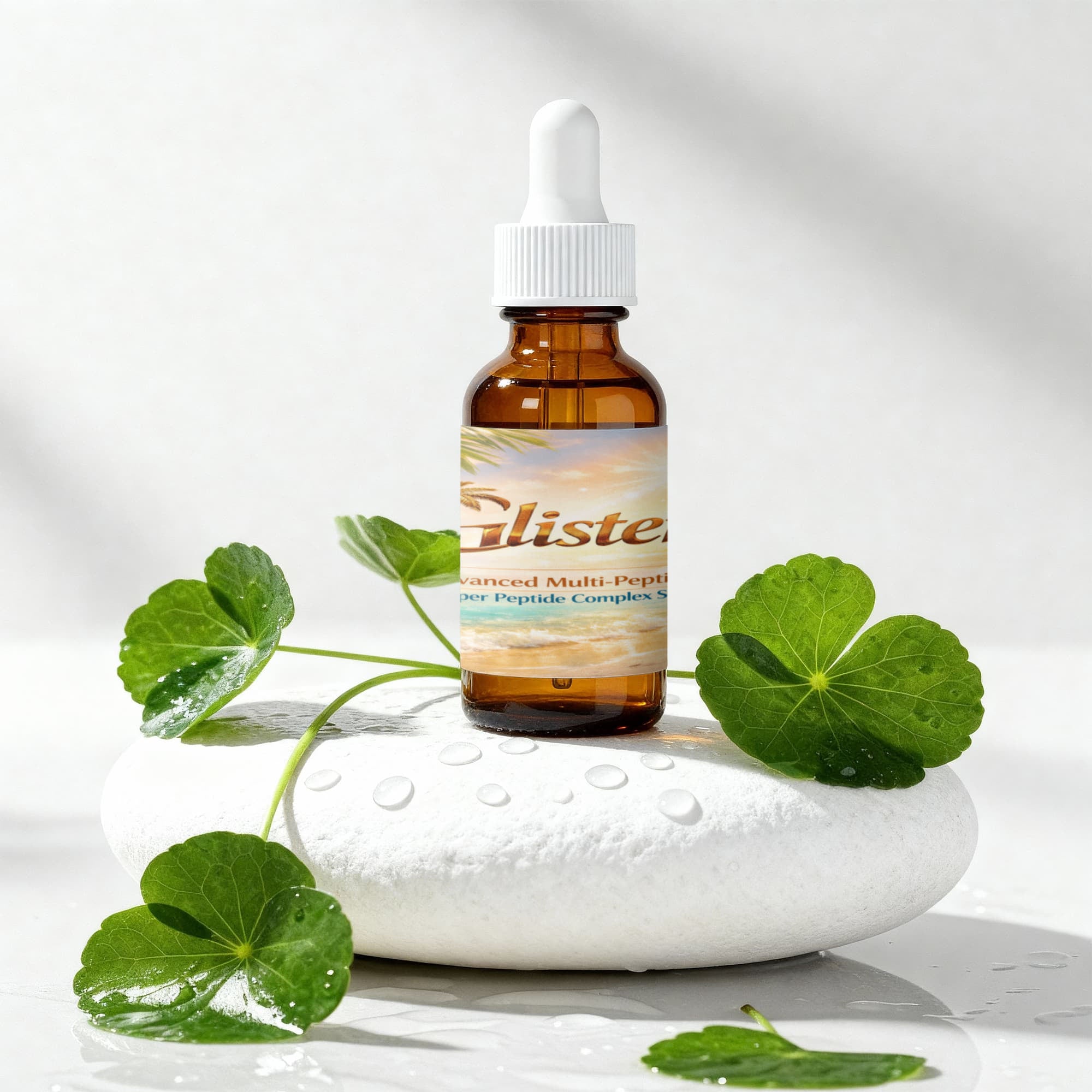Glisten by Hermajesty Advanced Multi-Peptide + Copper Peptide Complex Serum