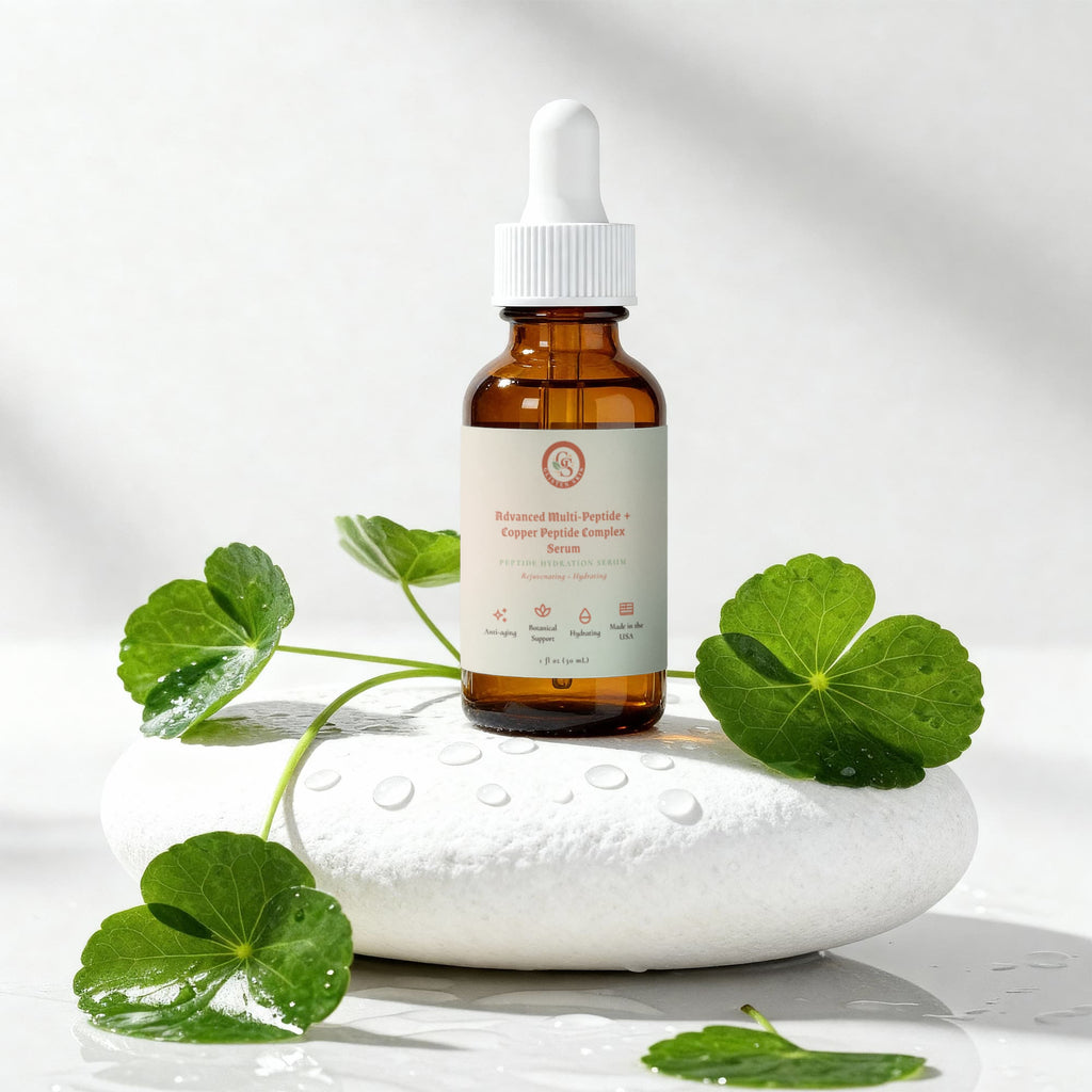 Glisten Skin Advanced Multi-Peptide + Copper Peptide Complex Serum