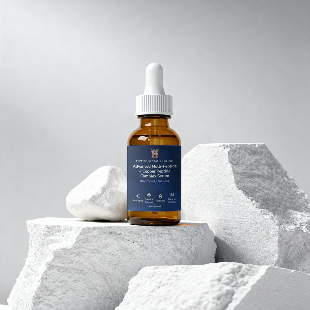 Glisten Skin Advanced Multi-Peptide + Copper Peptide Complex Serum