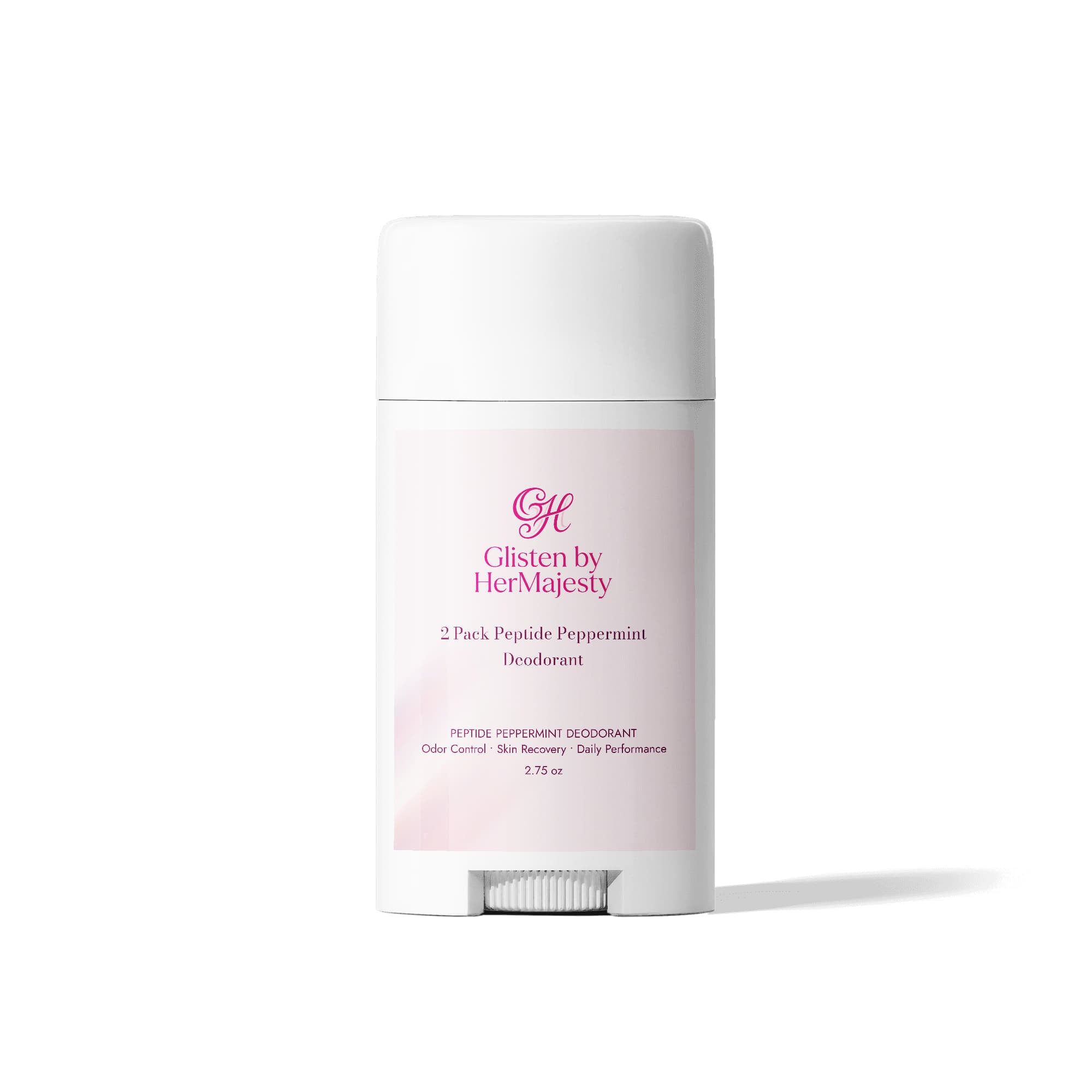 2 Pack Peptide Peppermint Deodorant
