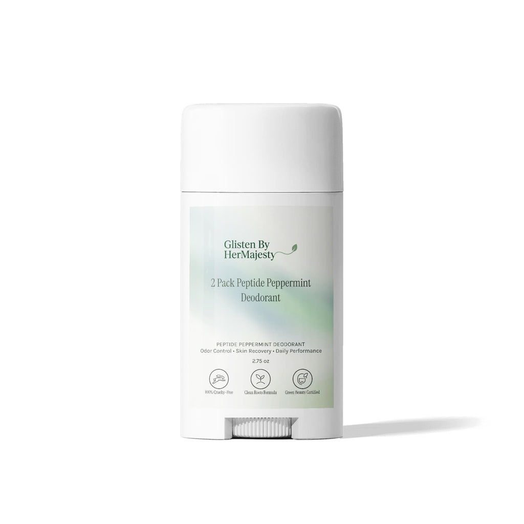 2 Pack Peptide Peppermint Deodorant