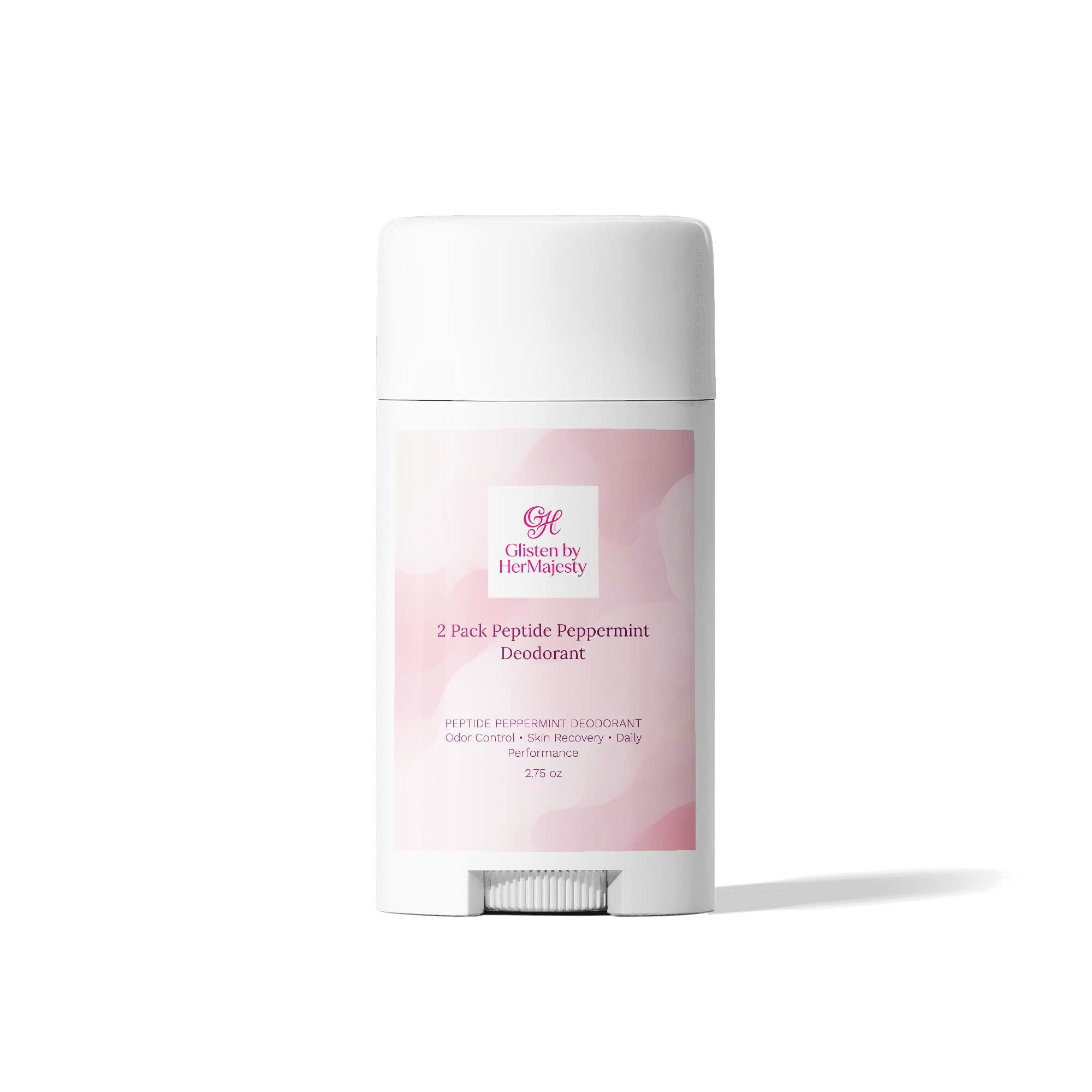 2 Pack Peptide Peppermint Deodorant