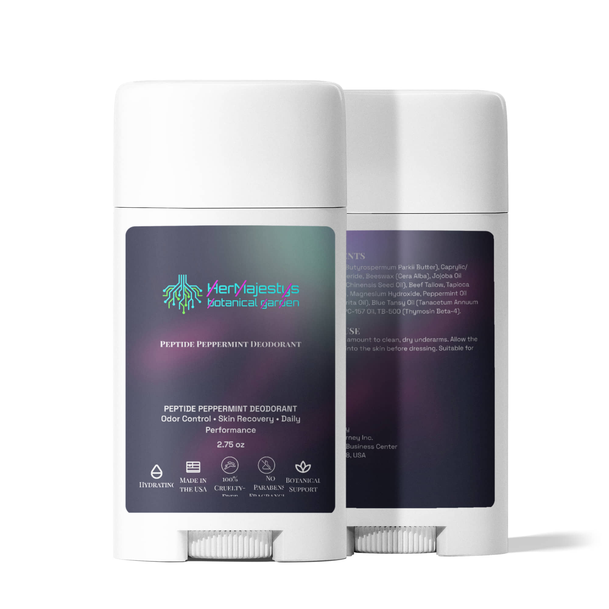 Peptide Peppermint Deodorant