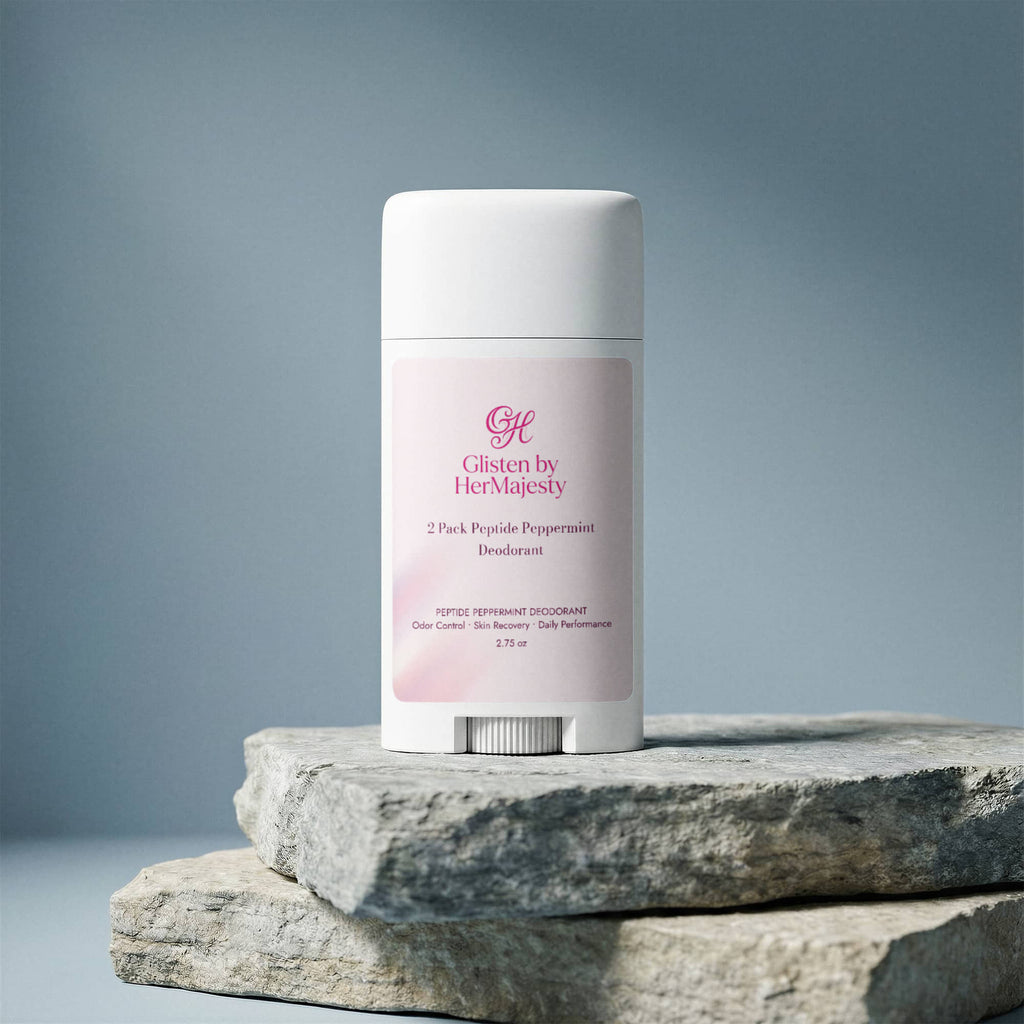 2 Pack Peptide Peppermint Deodorant