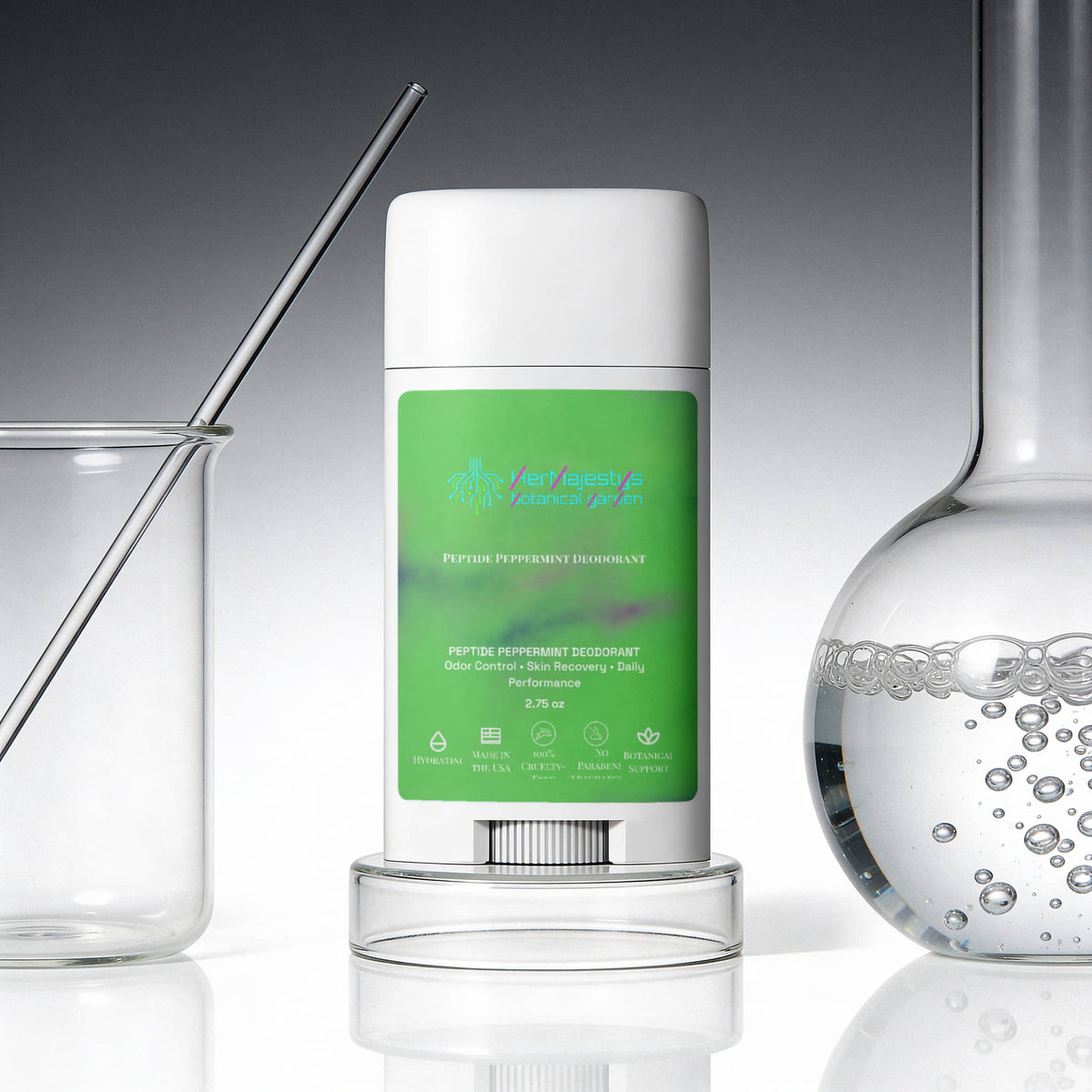 Glisten By HerMajesty Peptide Peppermint Deodorant