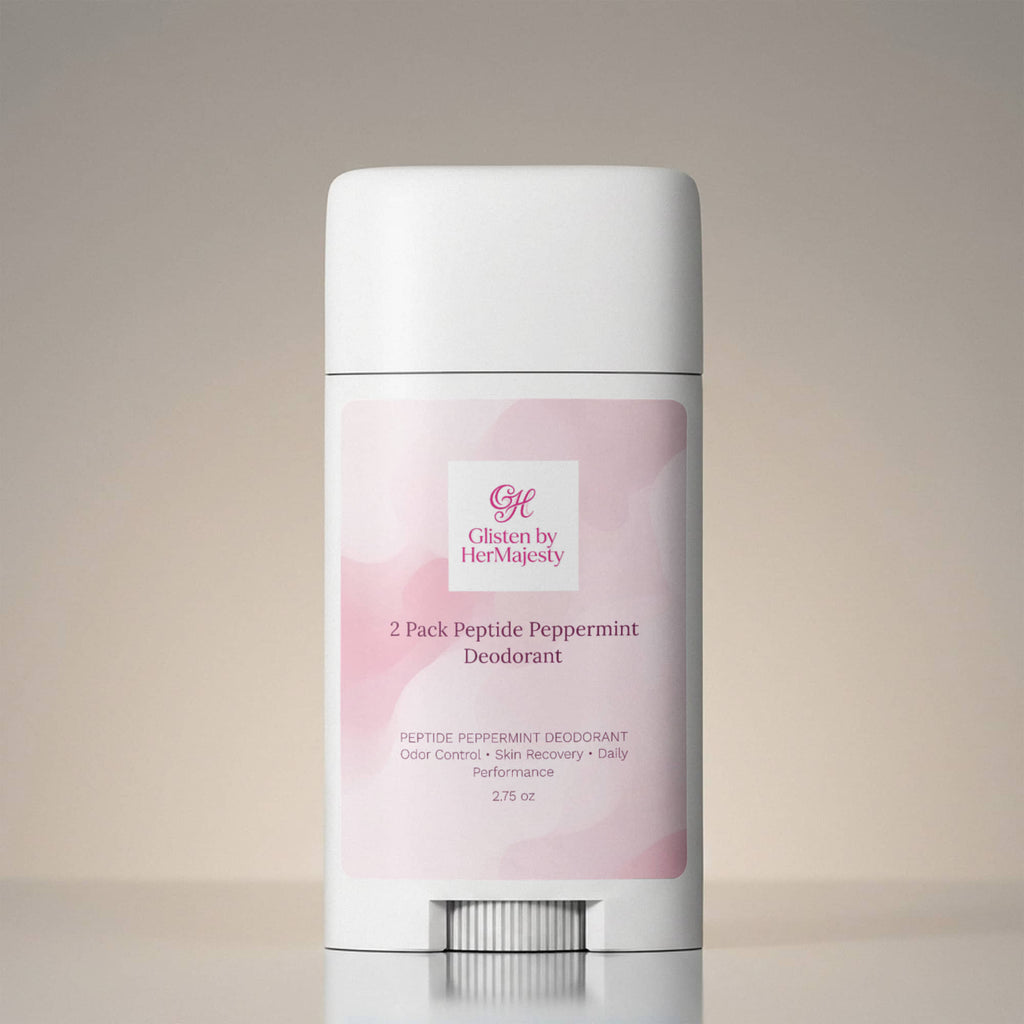 2 Pack Peptide Peppermint Deodorant