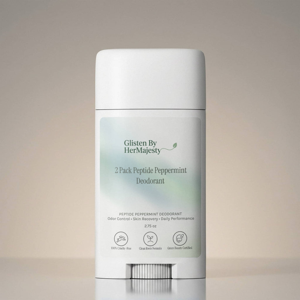 2 Pack Peptide Peppermint Deodorant
