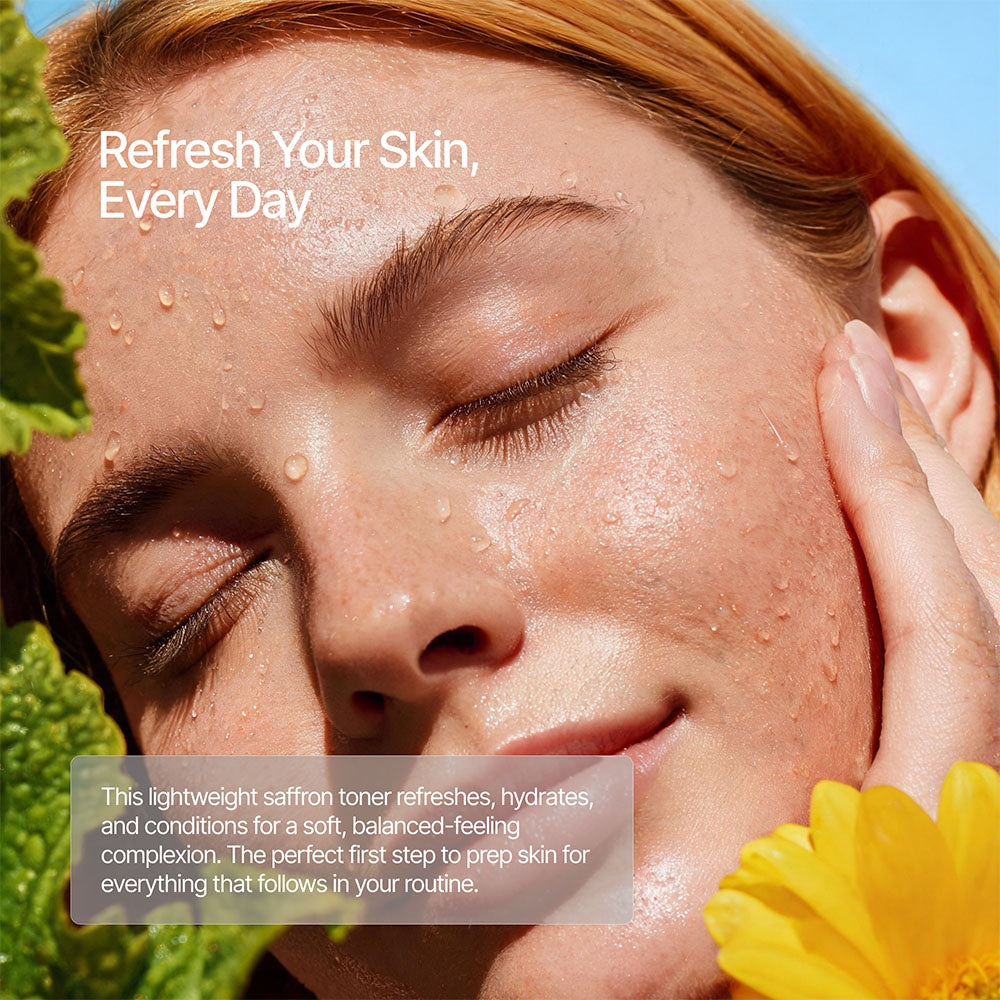 Glisten Saffron Stem Cell Peptide Toner