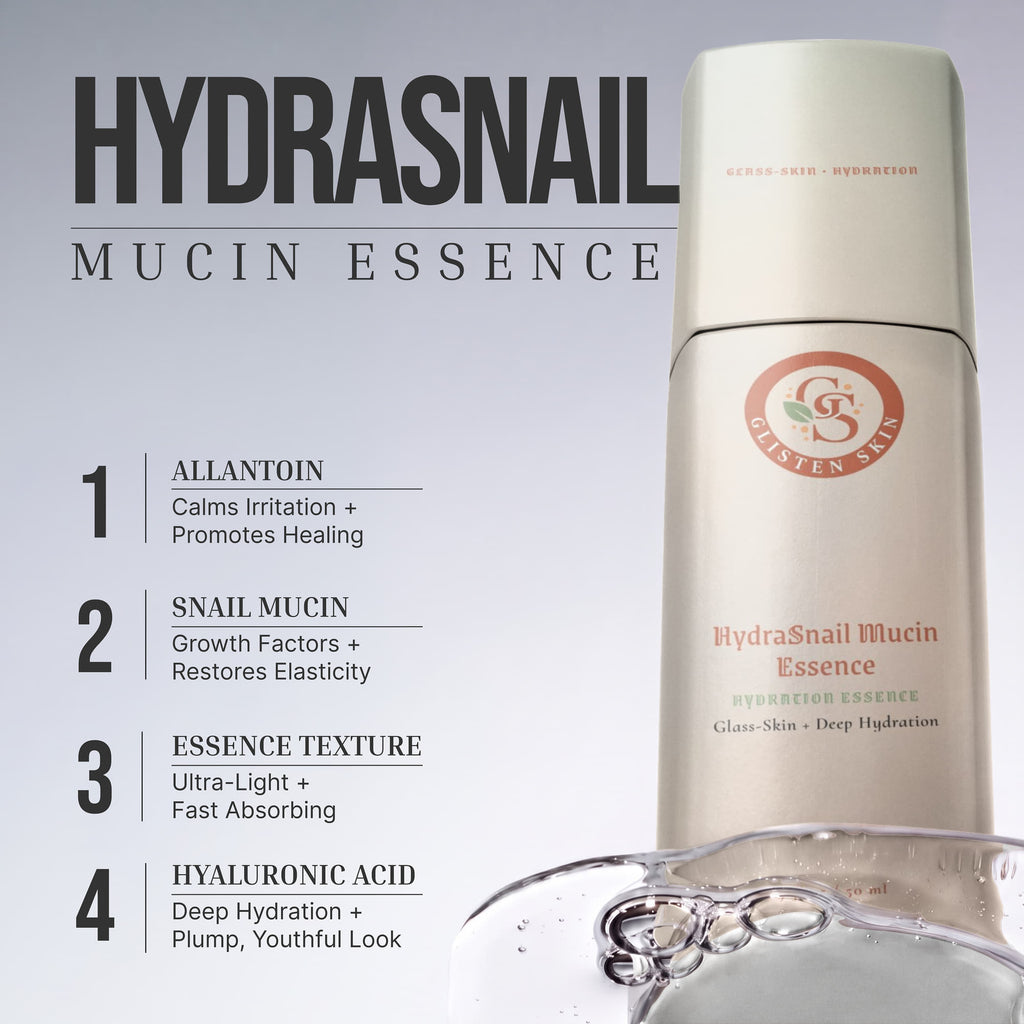 Glisten Skin HydraSnail Mucin Essence
