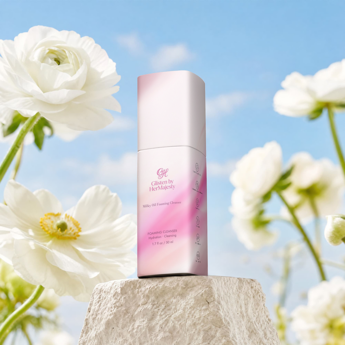 Glisten by Hermajesty Milky Oil Foaming Cleanser