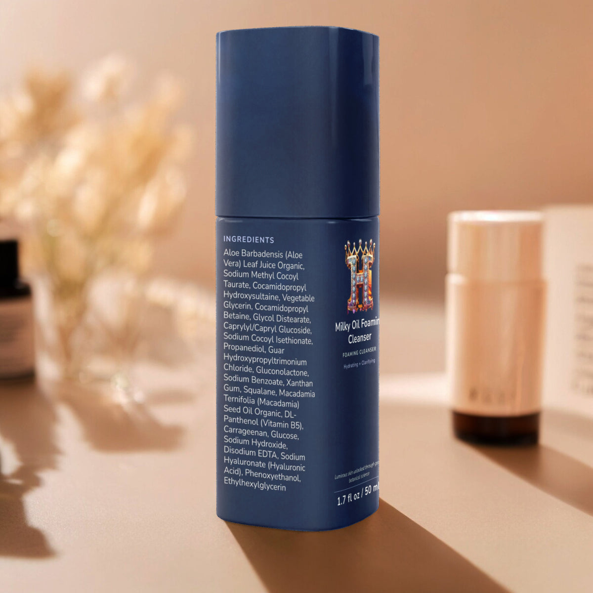Glisten Skin Milky Oil Foaming Cleanser