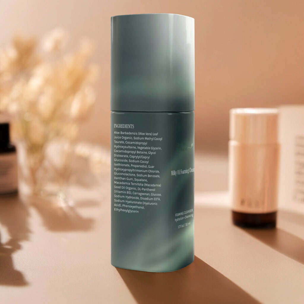 GLISTEN BY HERMAJESTY Milky Oil Foaming Cleanser