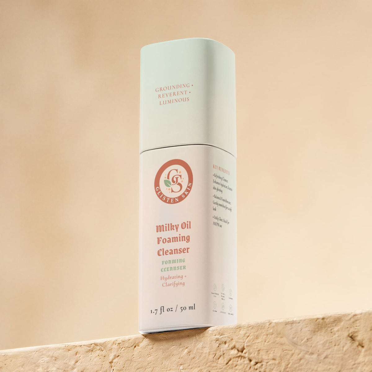 Glisten Skin Milky Oil Foaming Cleanser