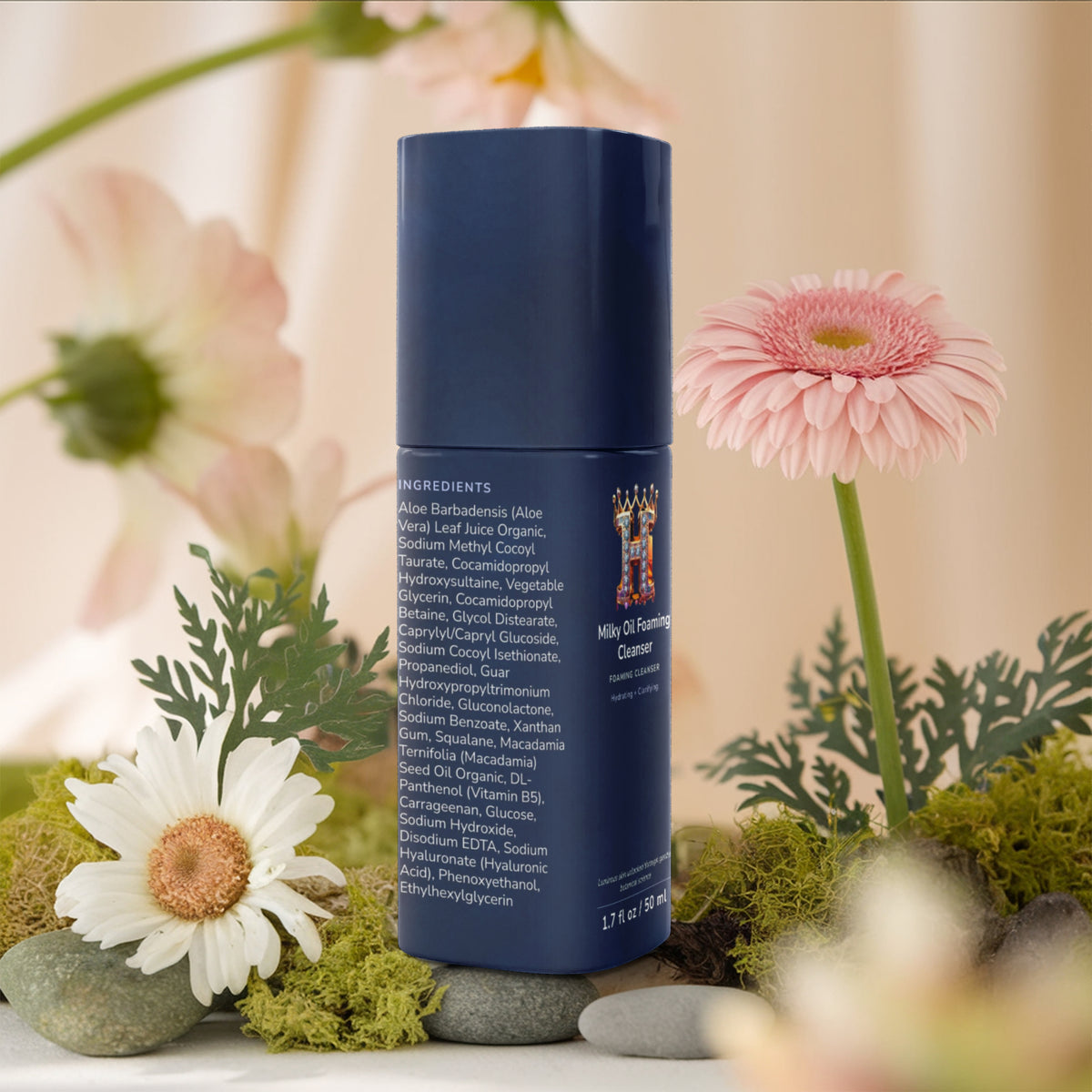 Glisten Skin Milky Oil Foaming Cleanser