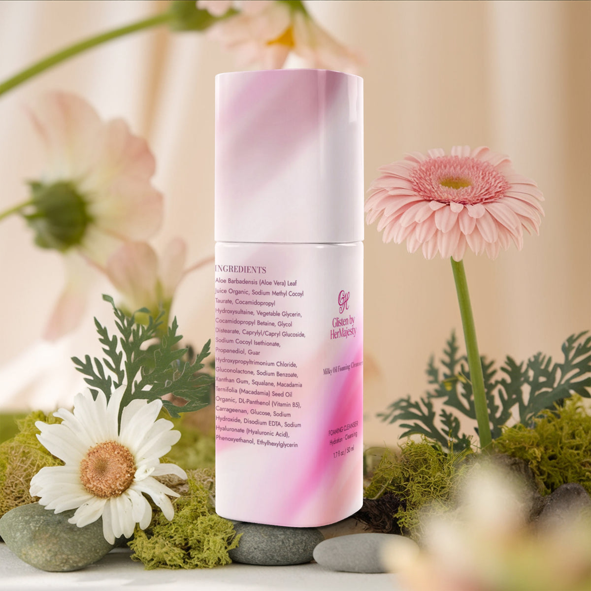 Glisten by Hermajesty Milky Oil Foaming Cleanser