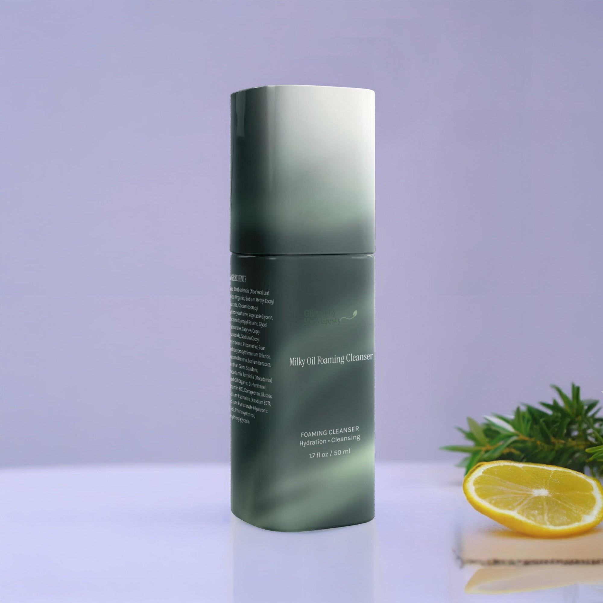 GLISTEN BY HERMAJESTY Milky Oil Foaming Cleanser