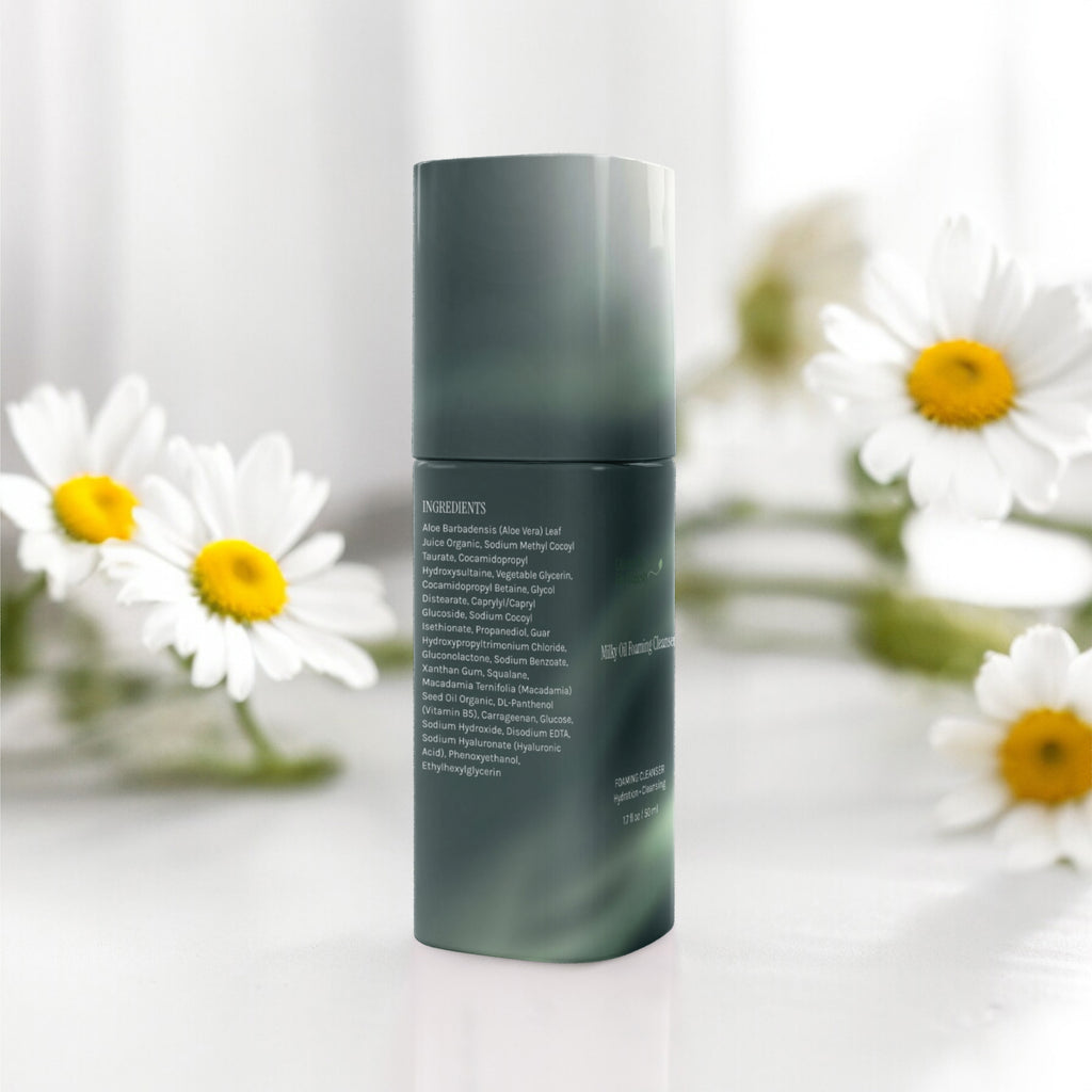 GLISTEN BY HERMAJESTY Milky Oil Foaming Cleanser