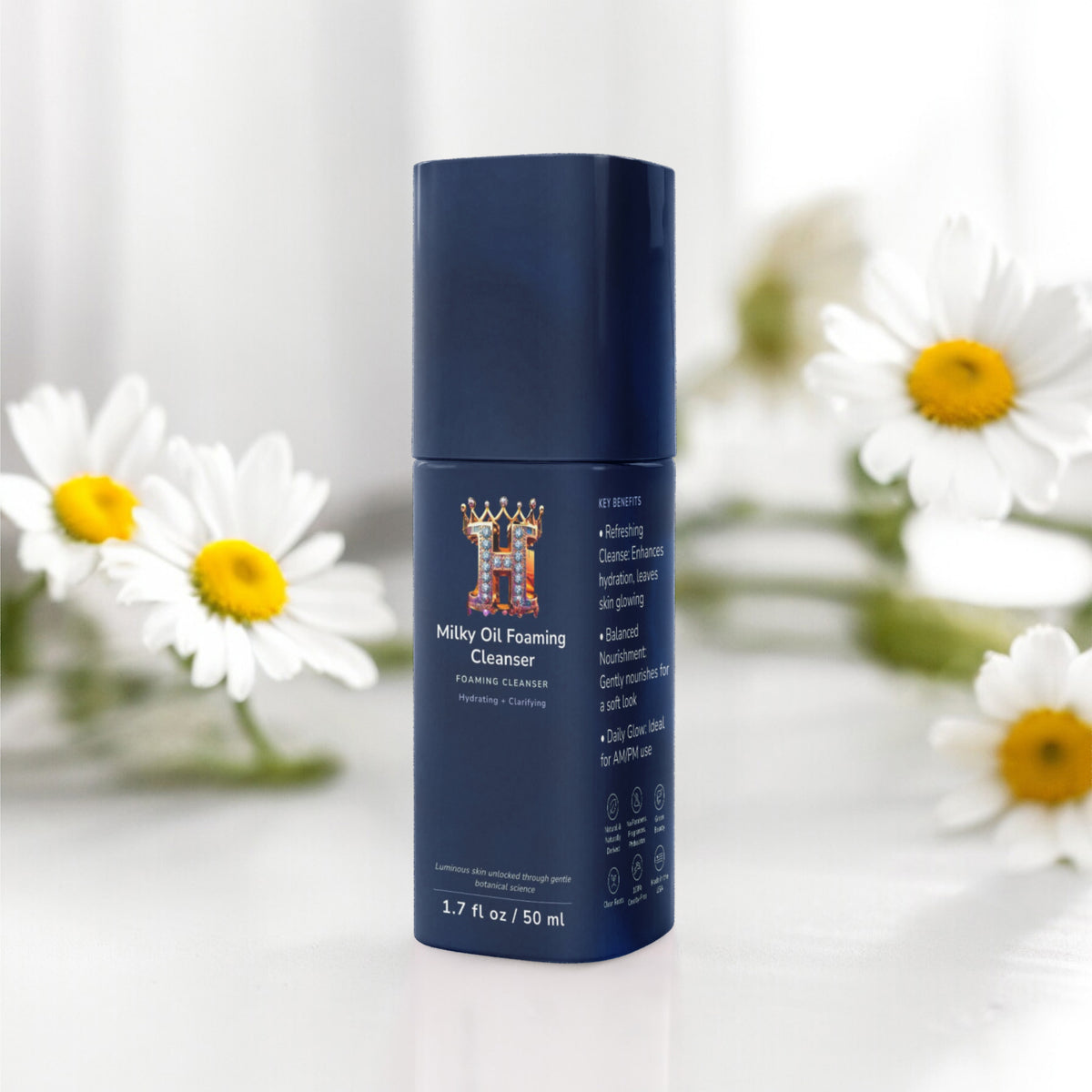 Glisten Skin Milky Oil Foaming Cleanser
