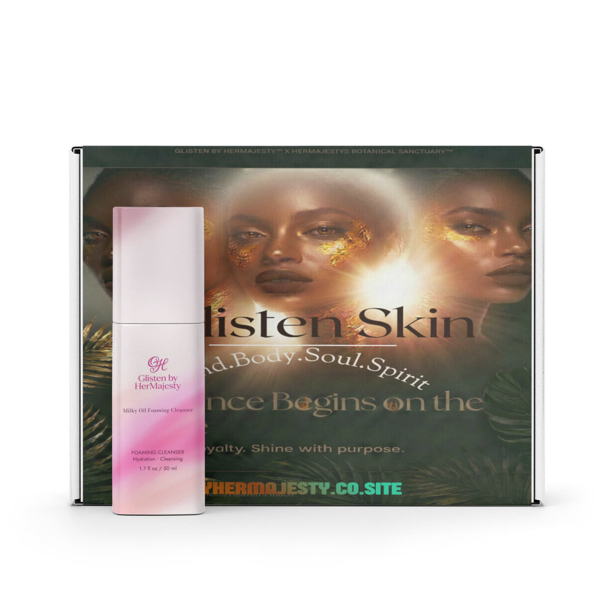 Glisten by Hermajesty Milky Oil Foaming Cleanser