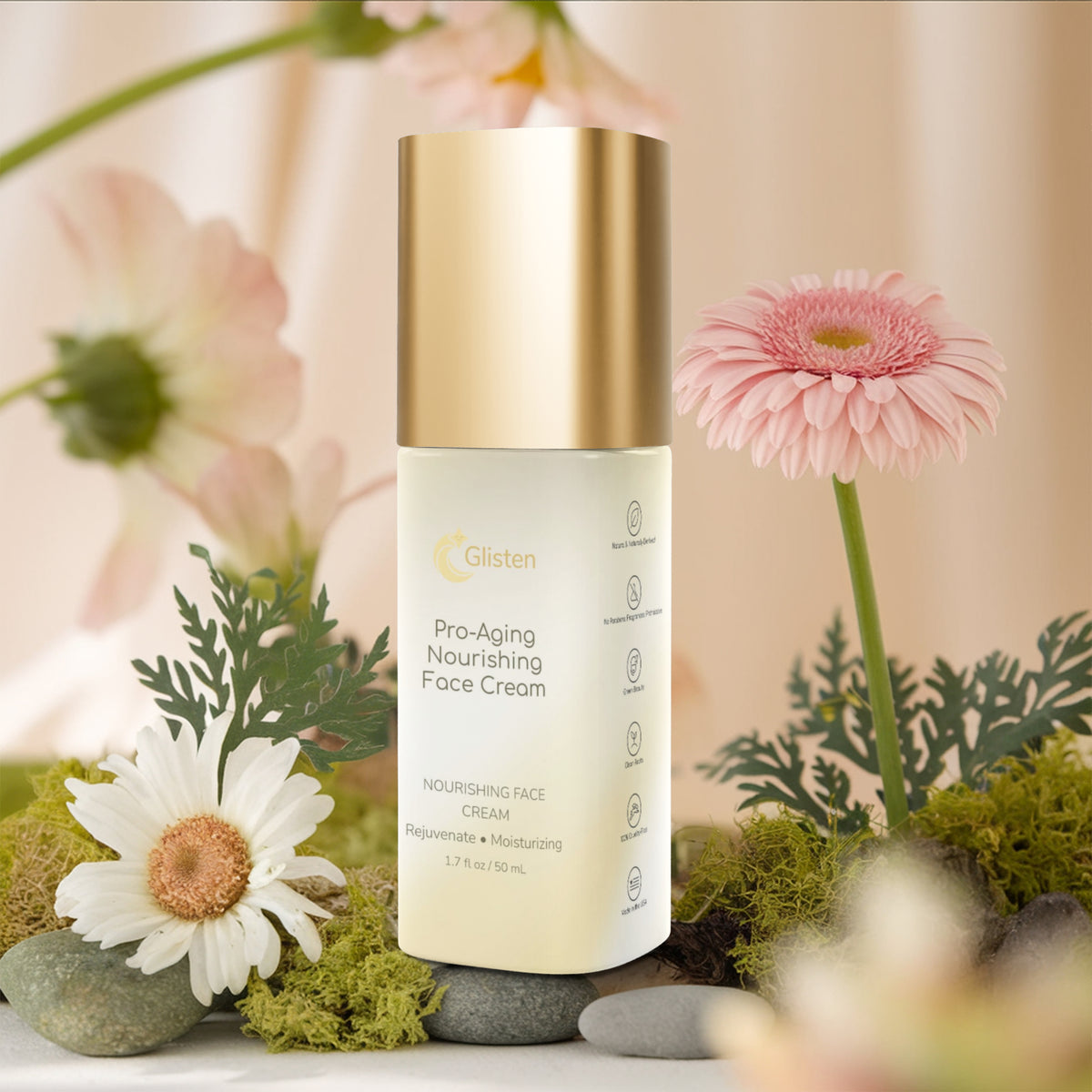 Glisten By HerMajesty Pro-Aging Nourishing Face Cream