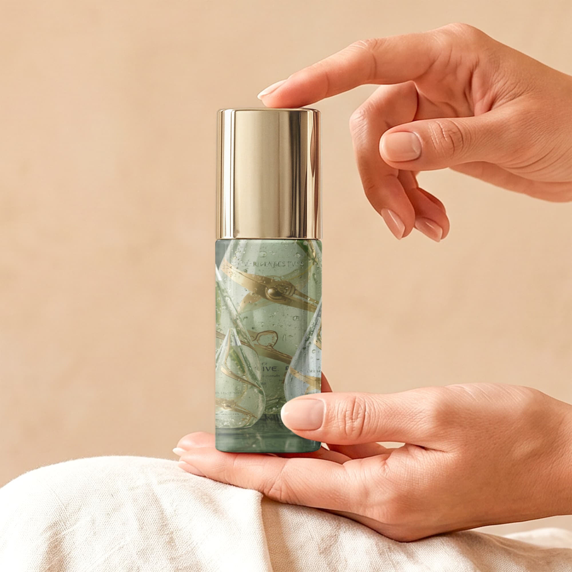 Glisten By HerMajesty Milky Oil Foaming Cleanser Gold Cap