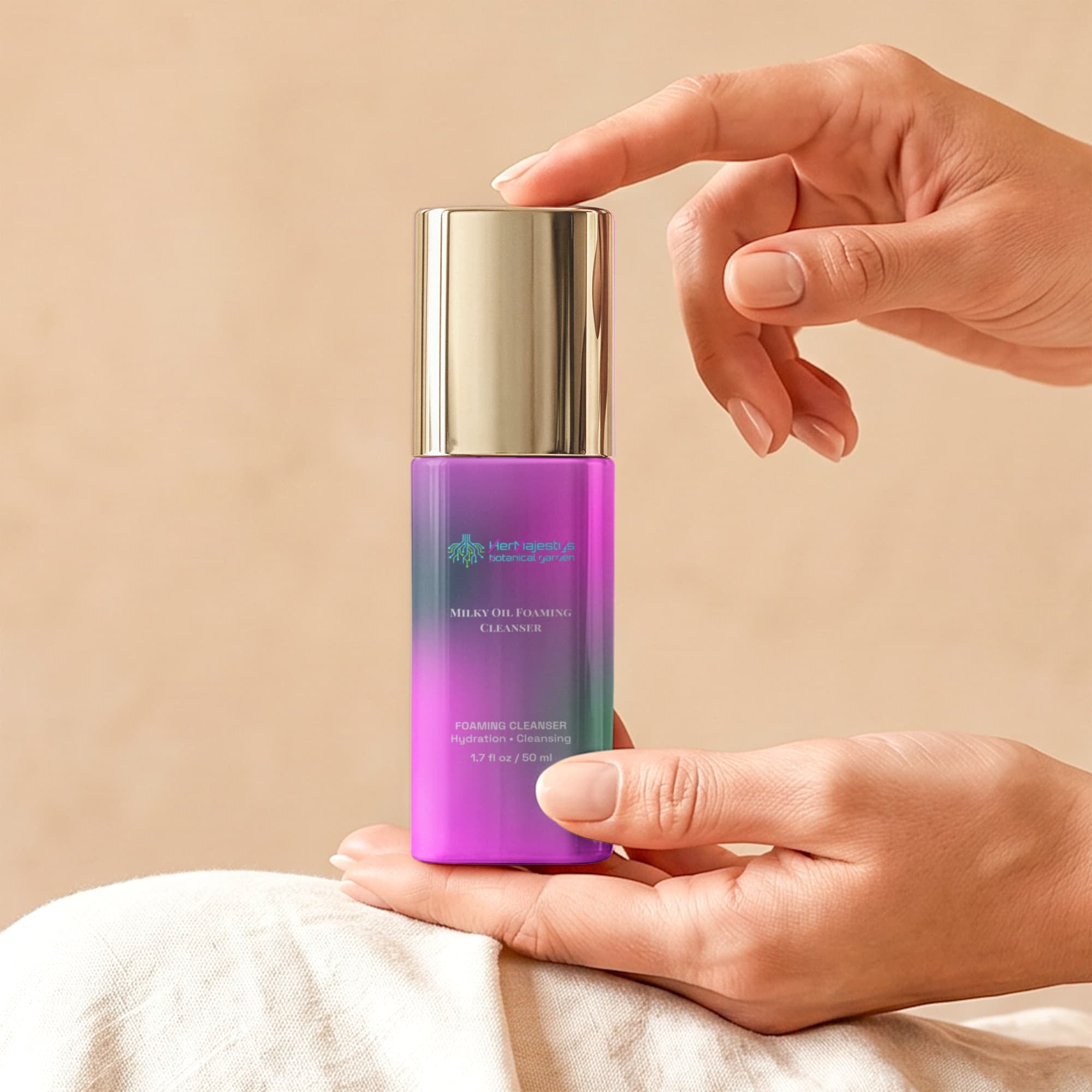 Milky Oil Foaming Cleanser