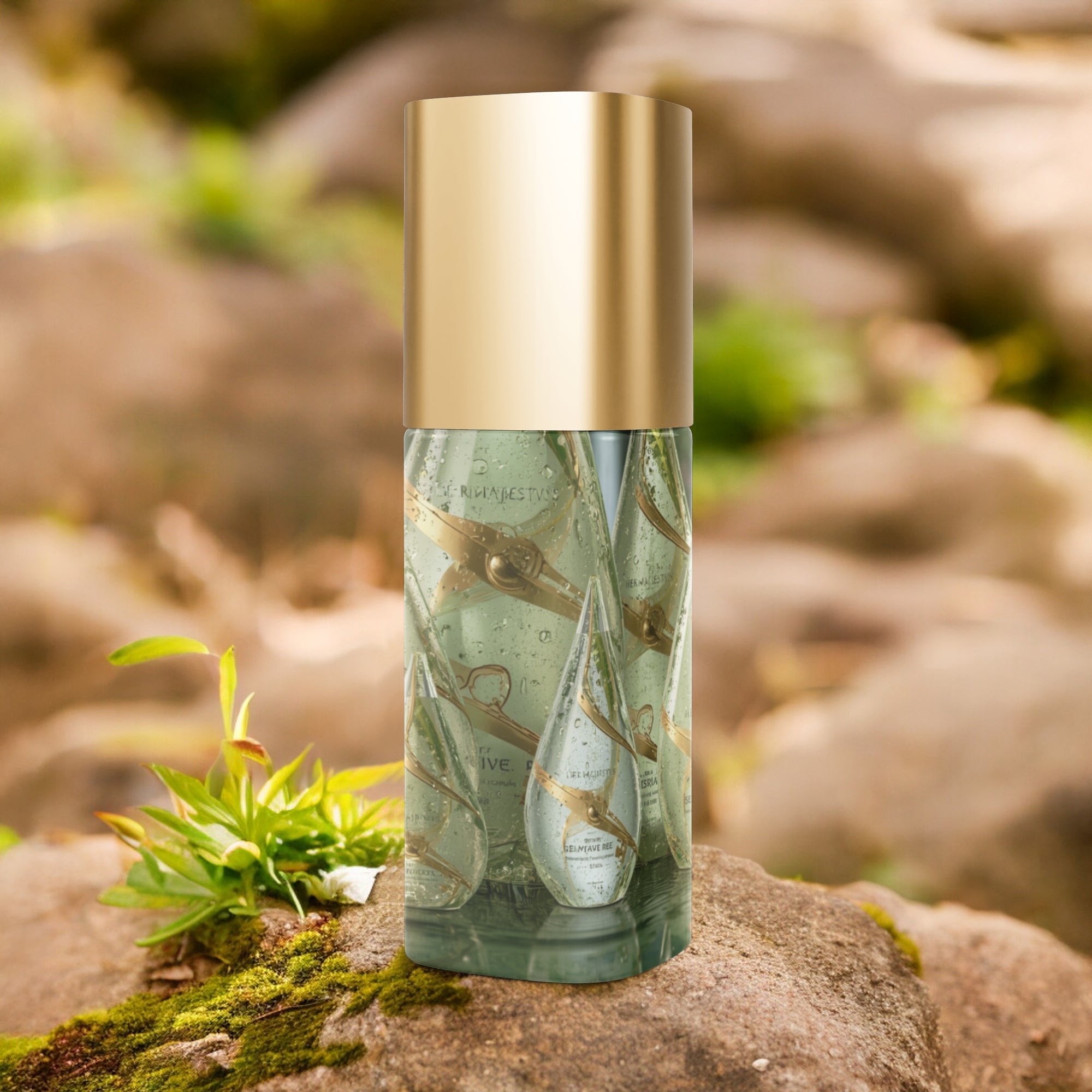 Glisten By HerMajesty Milky Oil Foaming Cleanser Gold Cap