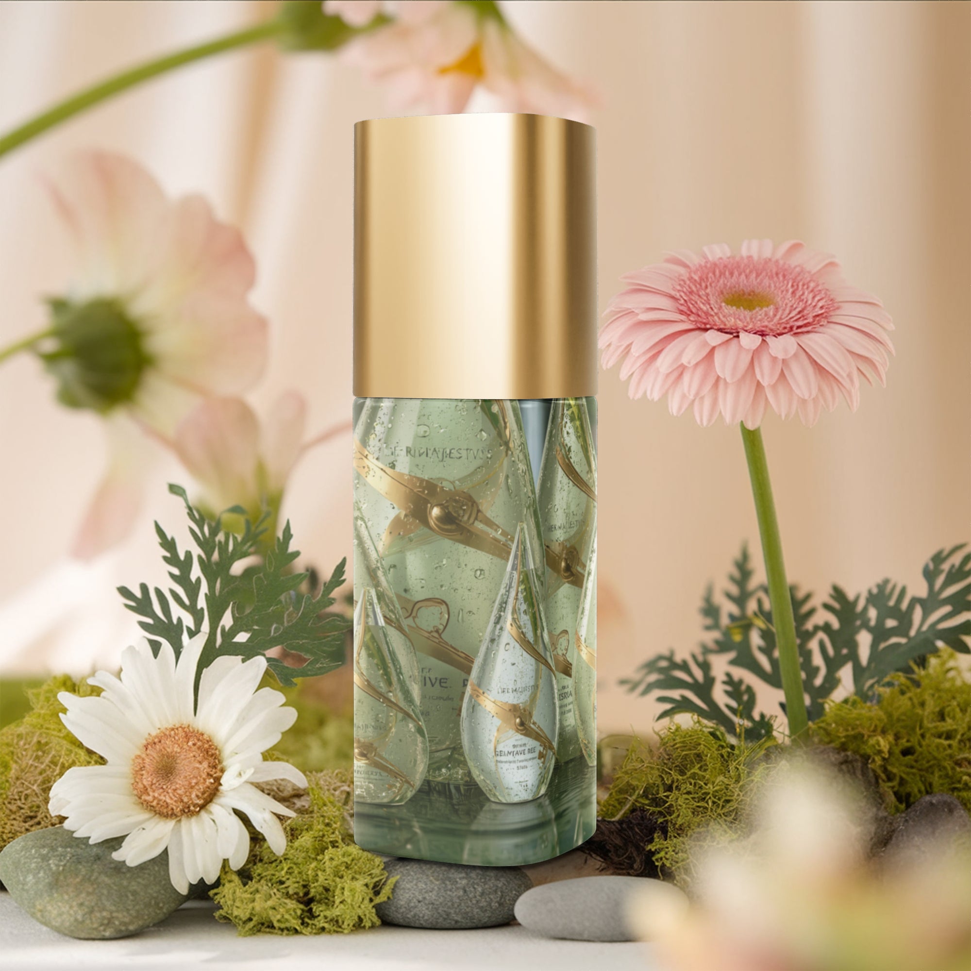 Glisten By HerMajesty Milky Oil Foaming Cleanser Gold Cap