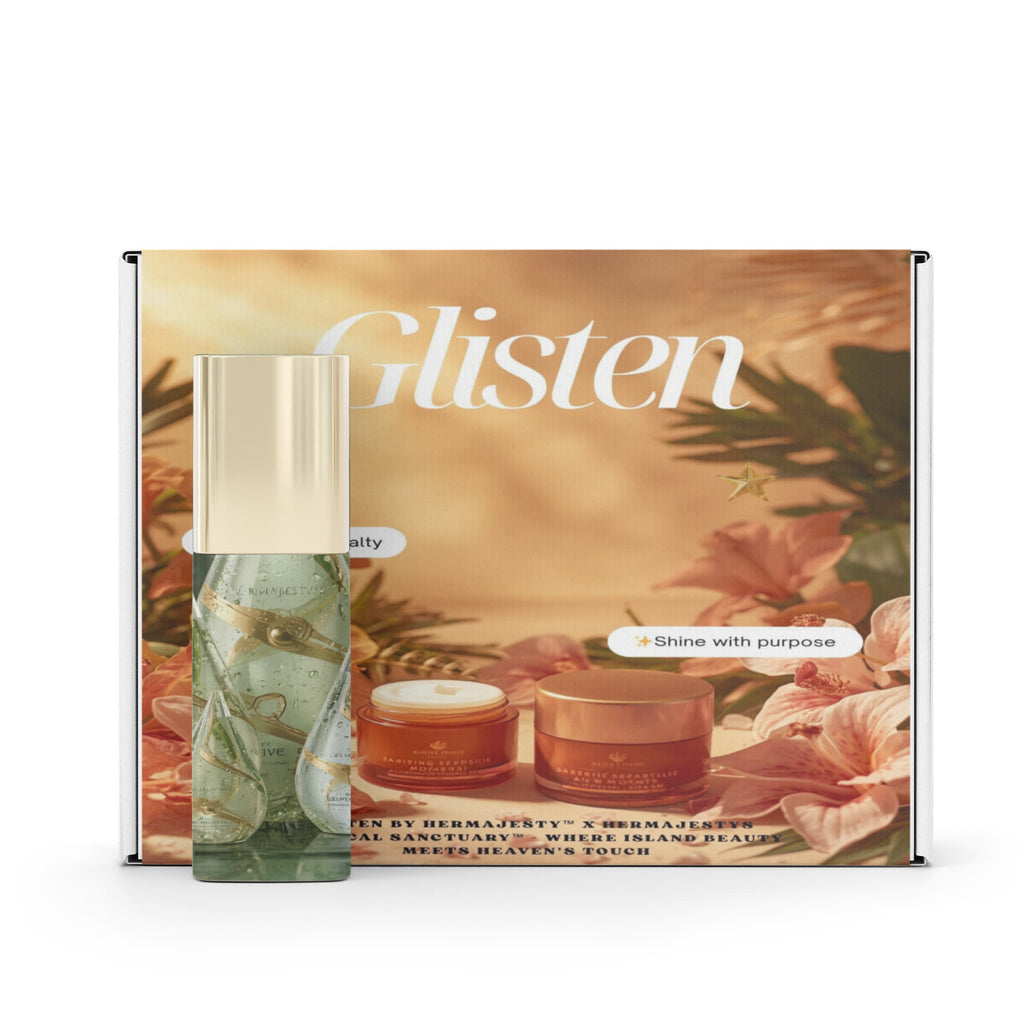 Glisten By HerMajesty Milky Oil Foaming Cleanser Gold Cap