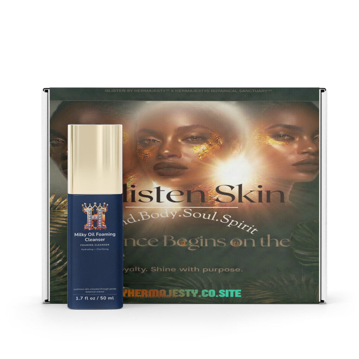 Glisten Skin Milky Oil Foaming Cleanser