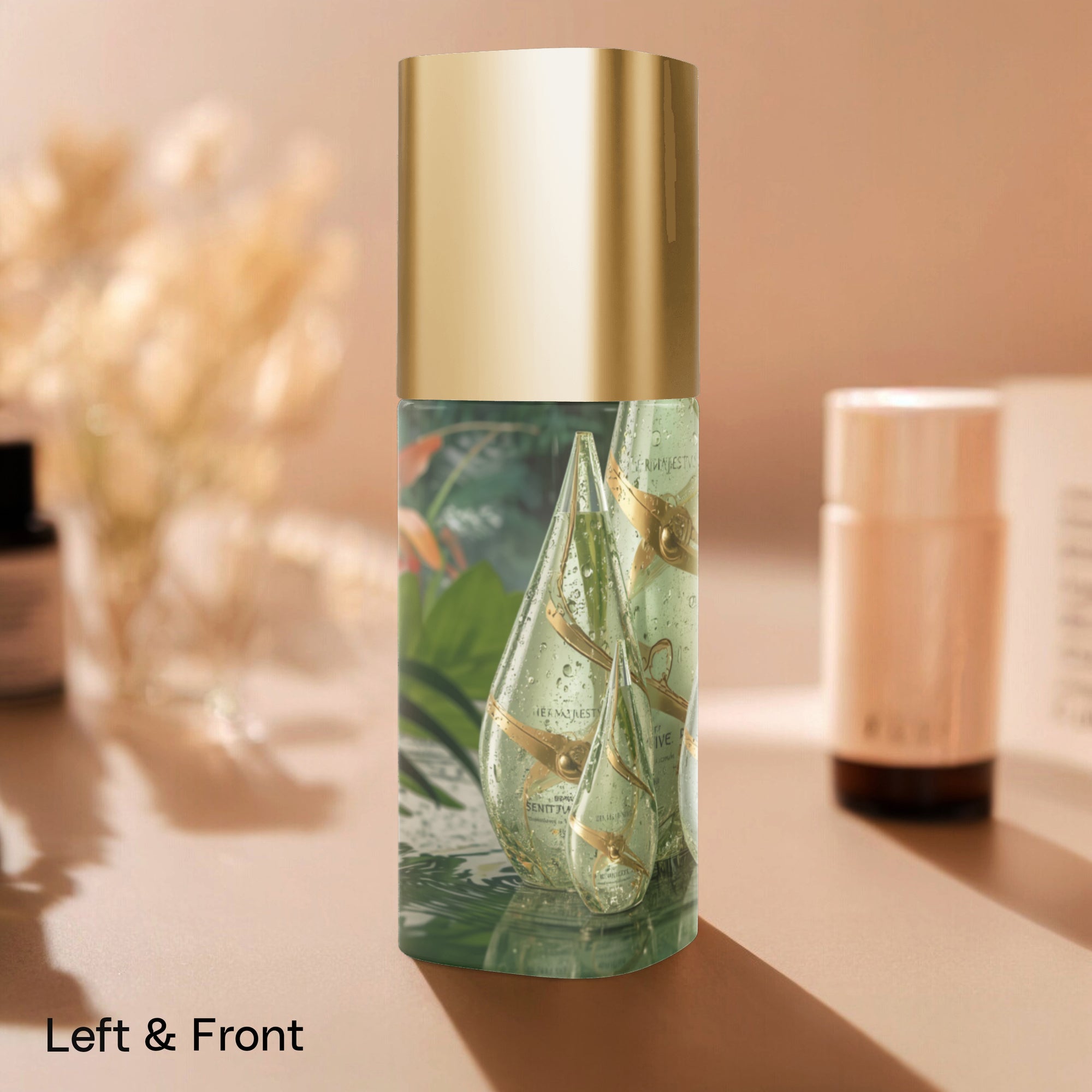 Glisten By HerMajesty Milky Oil Foaming Cleanser Gold Cap