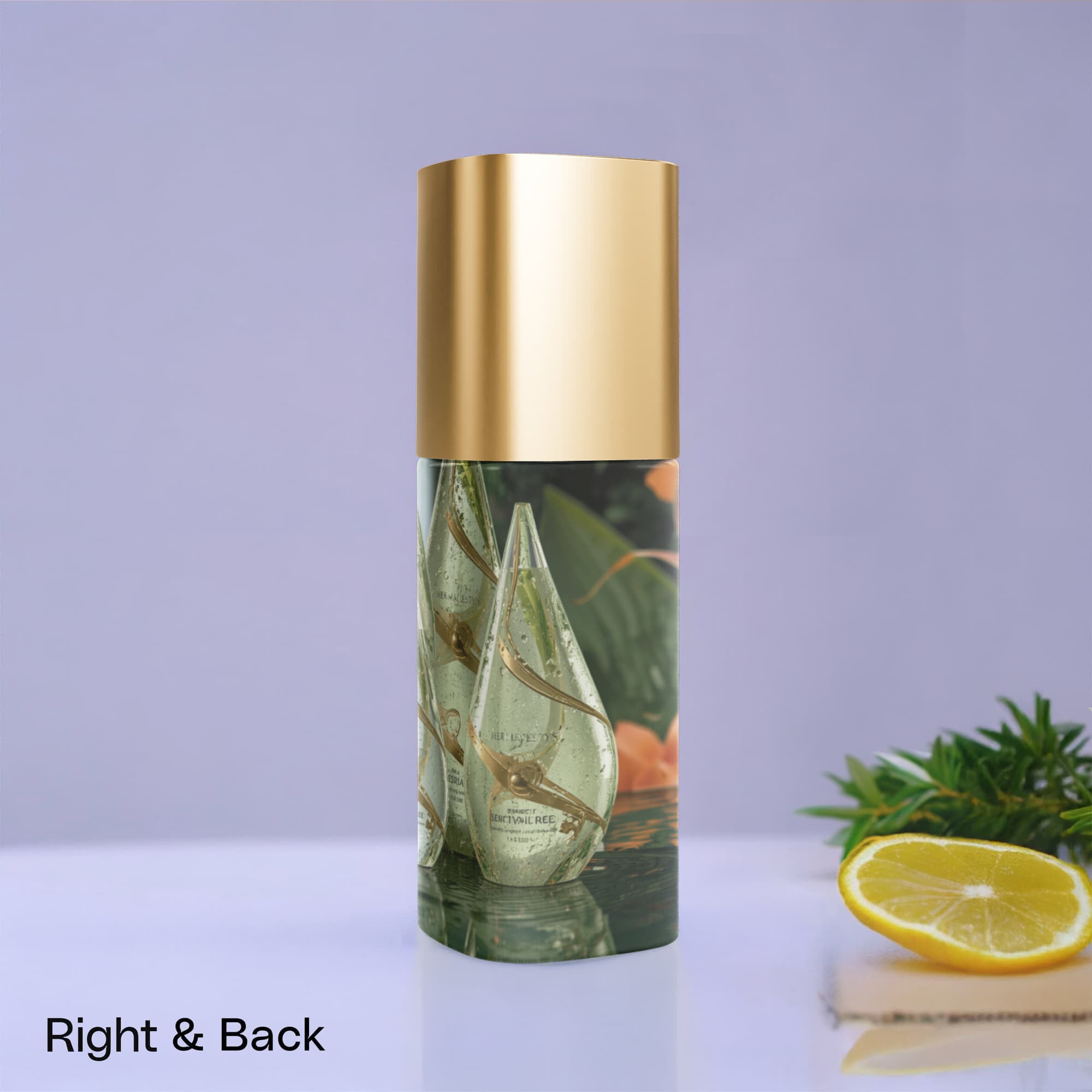 Glisten By HerMajesty Milky Oil Foaming Cleanser Gold Cap