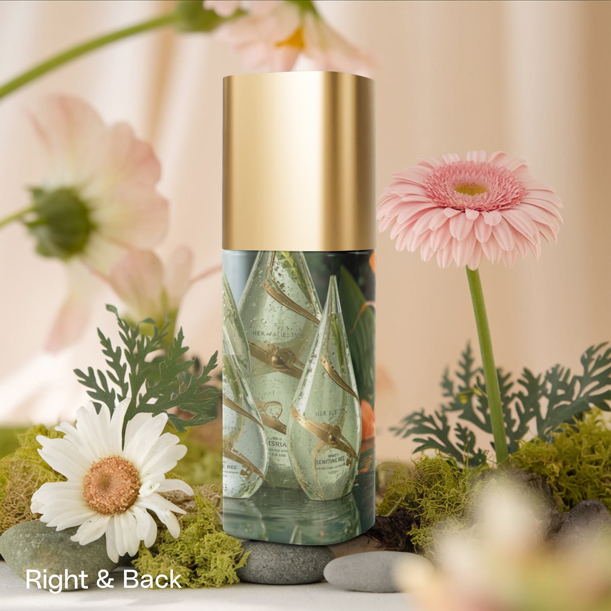 Glisten By HerMajesty Milky Oil Foaming Cleanser Gold Cap