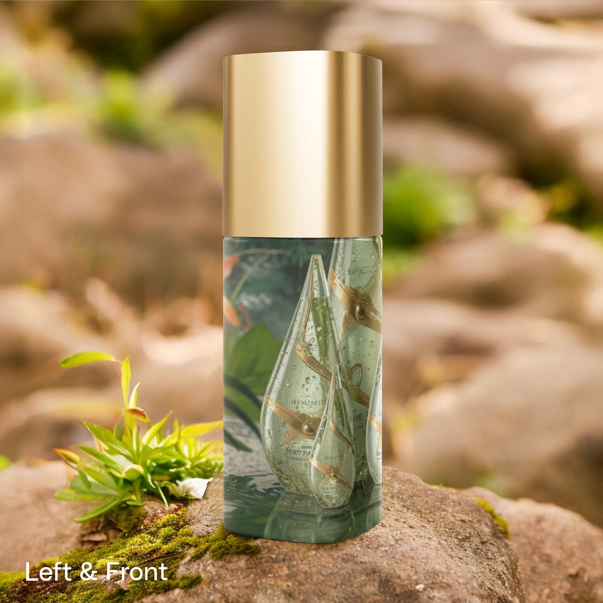 Glisten By HerMajesty Milky Oil Foaming Cleanser Gold Cap