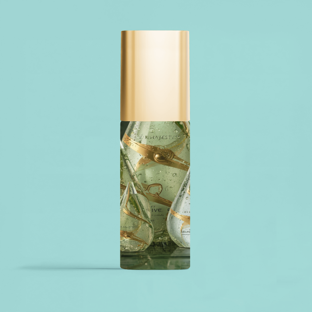 Glisten By HerMajesty Milky Oil Foaming Cleanser Gold Cap