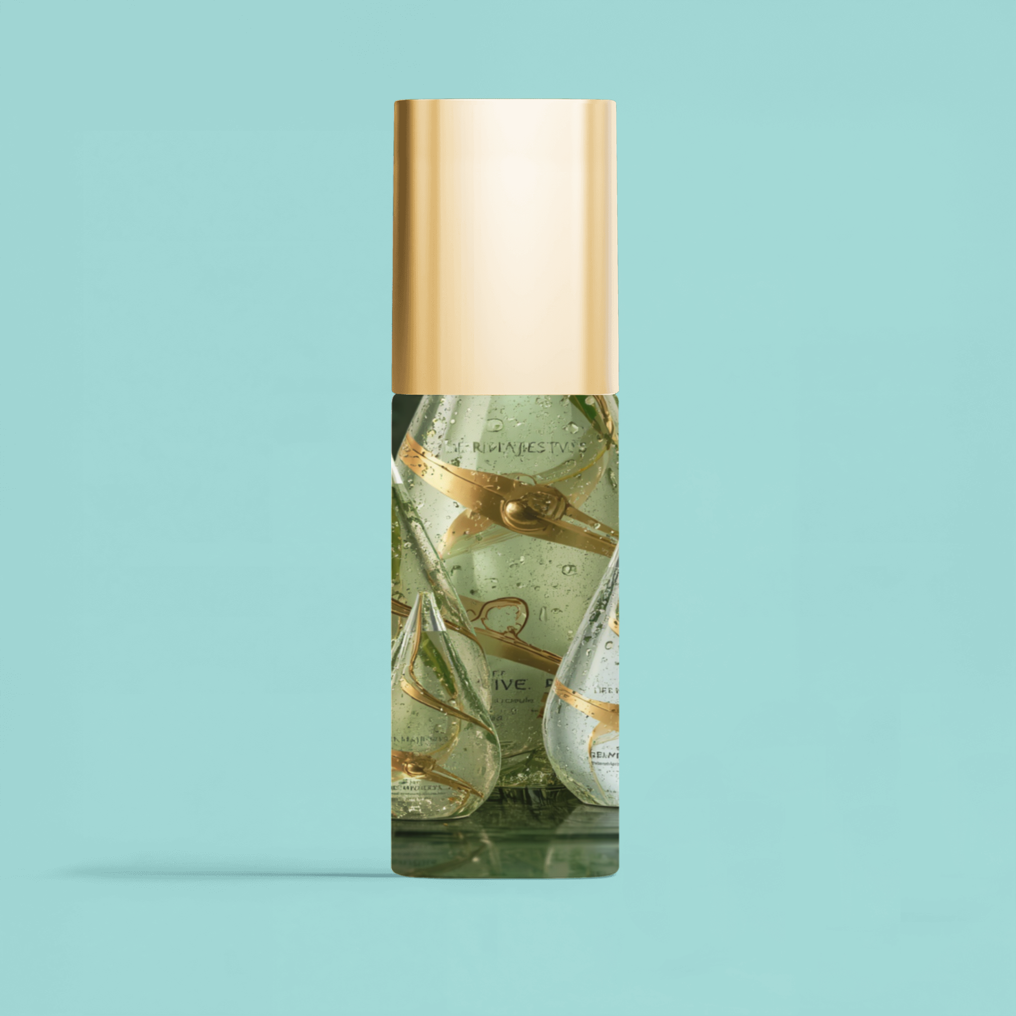 Glisten By HerMajesty Milky Oil Foaming Cleanser Gold Cap