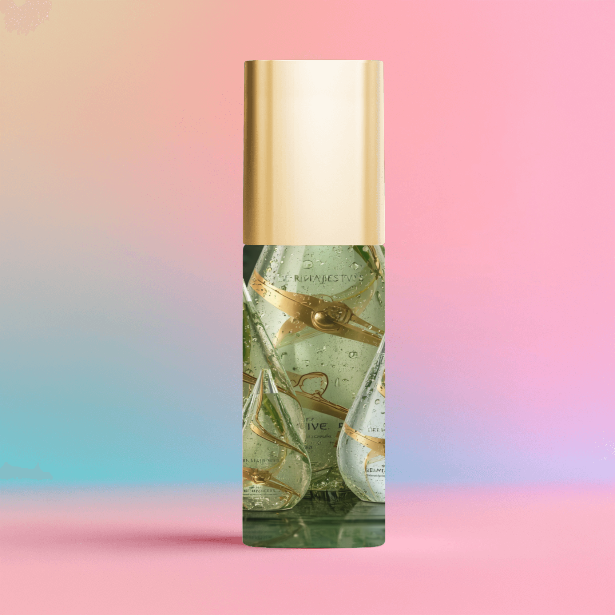 Glisten By HerMajesty Milky Oil Foaming Cleanser Gold Cap