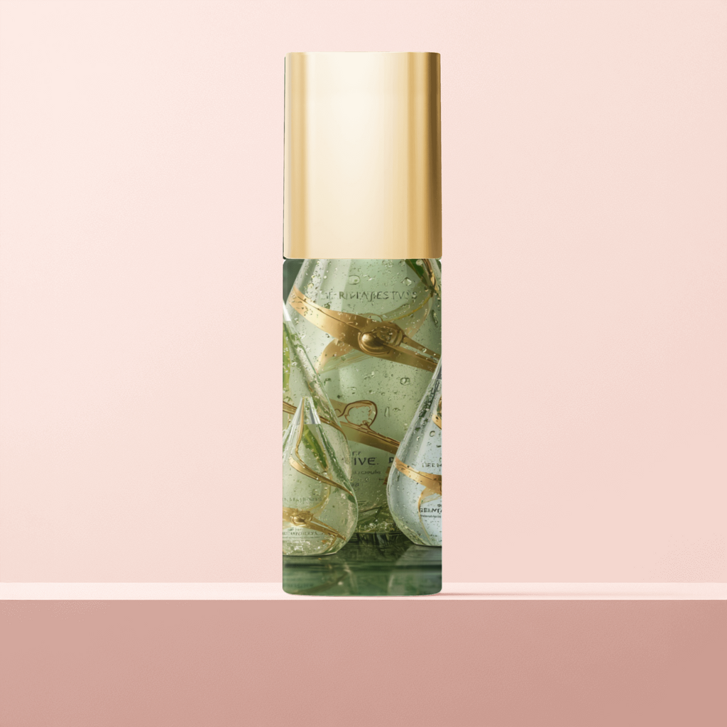 Glisten By HerMajesty Milky Oil Foaming Cleanser Gold Cap