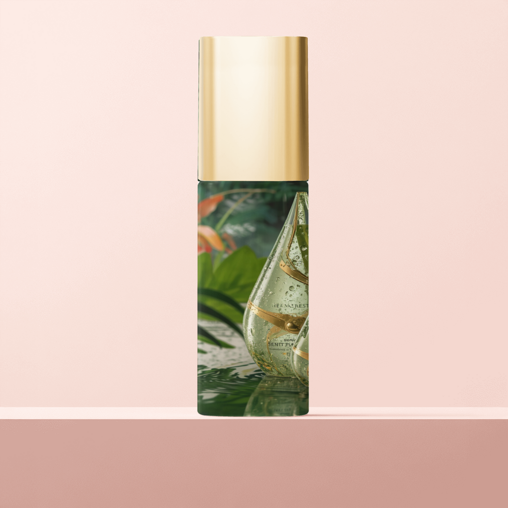 Glisten By HerMajesty Milky Oil Foaming Cleanser Gold Cap