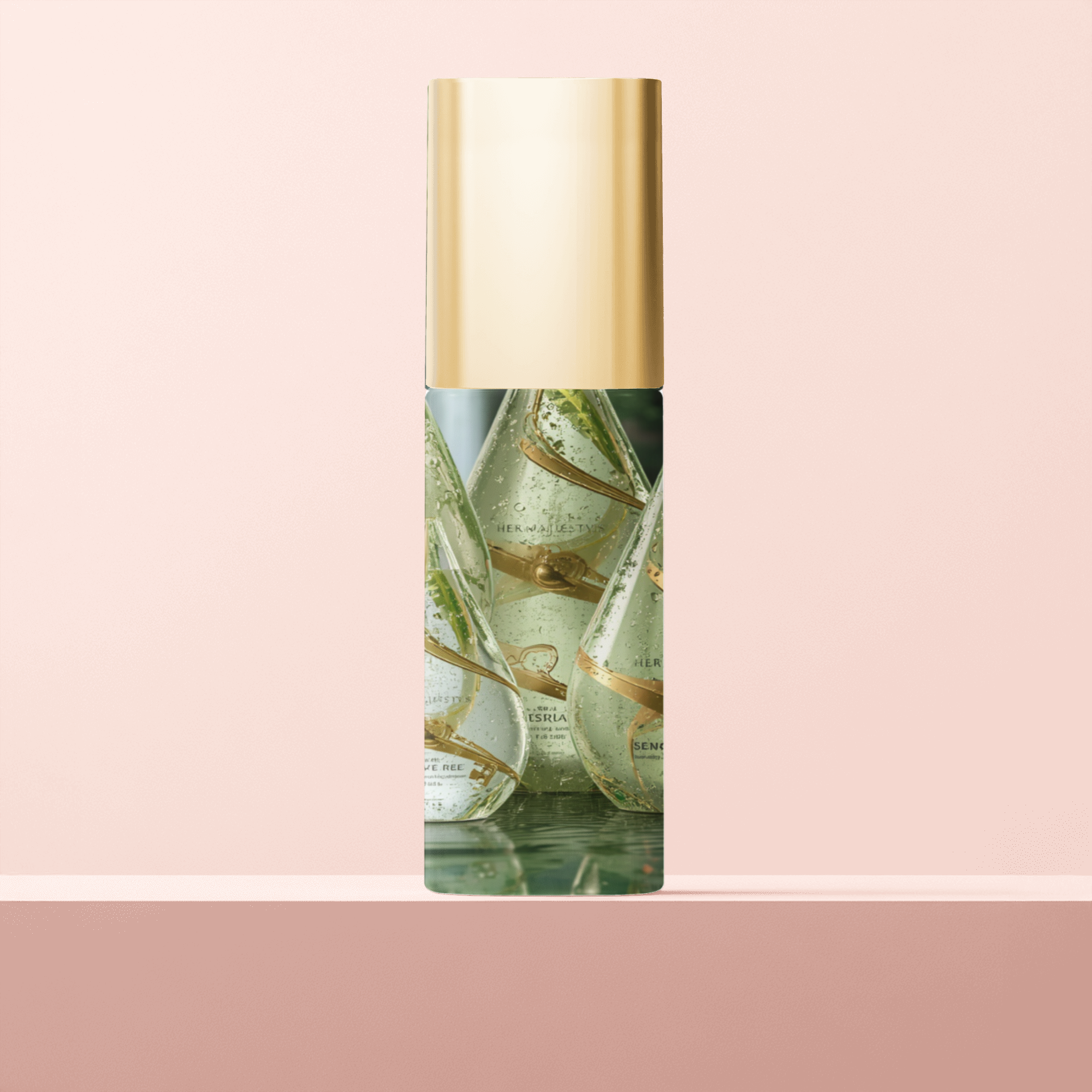 Glisten By HerMajesty Milky Oil Foaming Cleanser Gold Cap