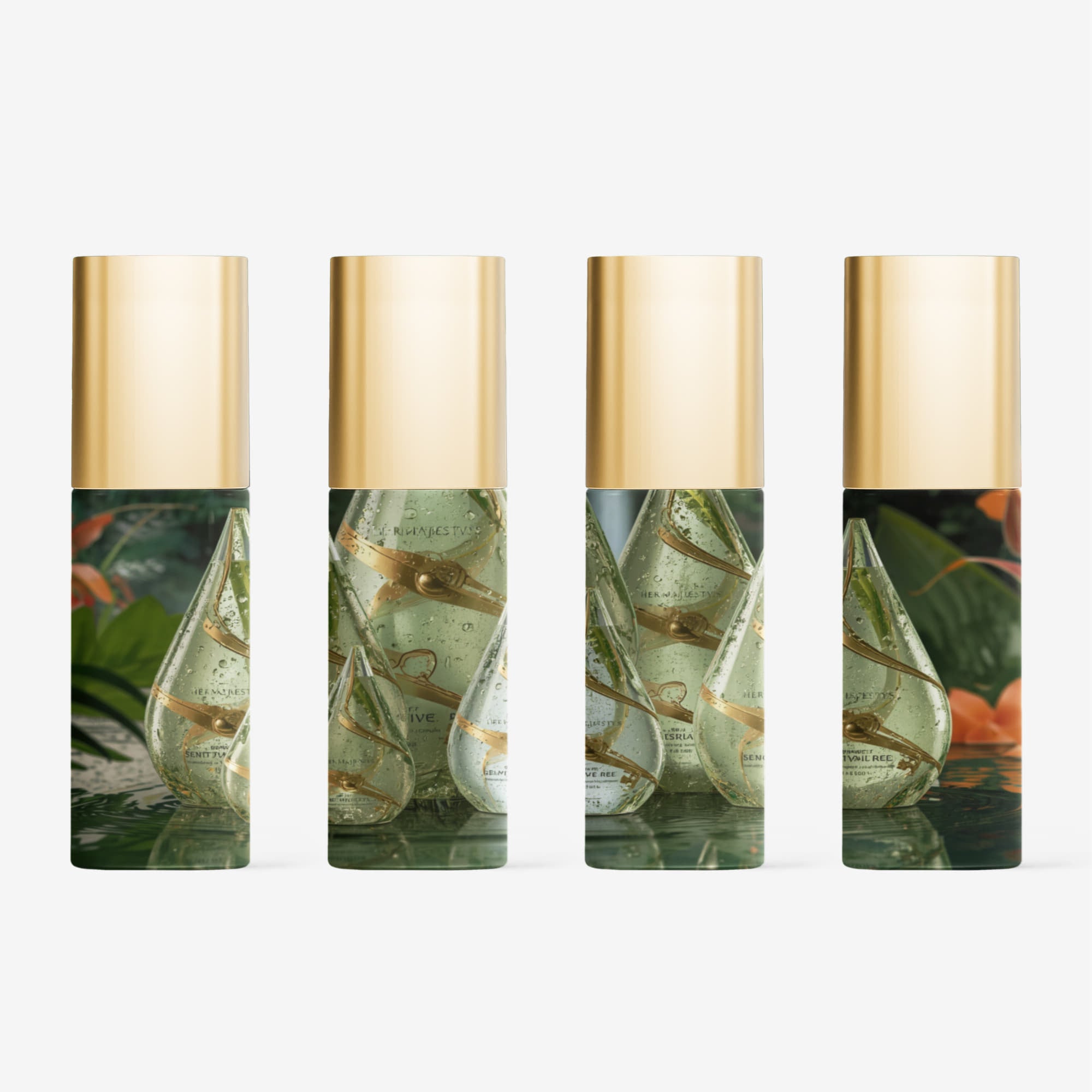 Glisten By HerMajesty Milky Oil Foaming Cleanser Gold Cap