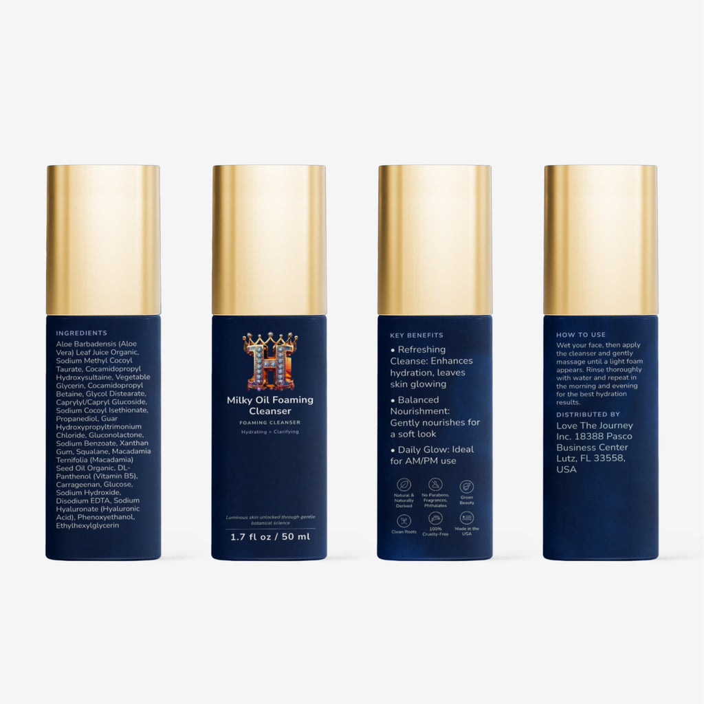 Glisten Skin Milky Oil Foaming Cleanser